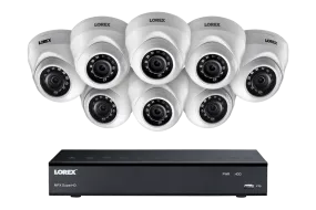 1080p HD 8-Channel Security Camera System with Eight 1080p Dome Cameras