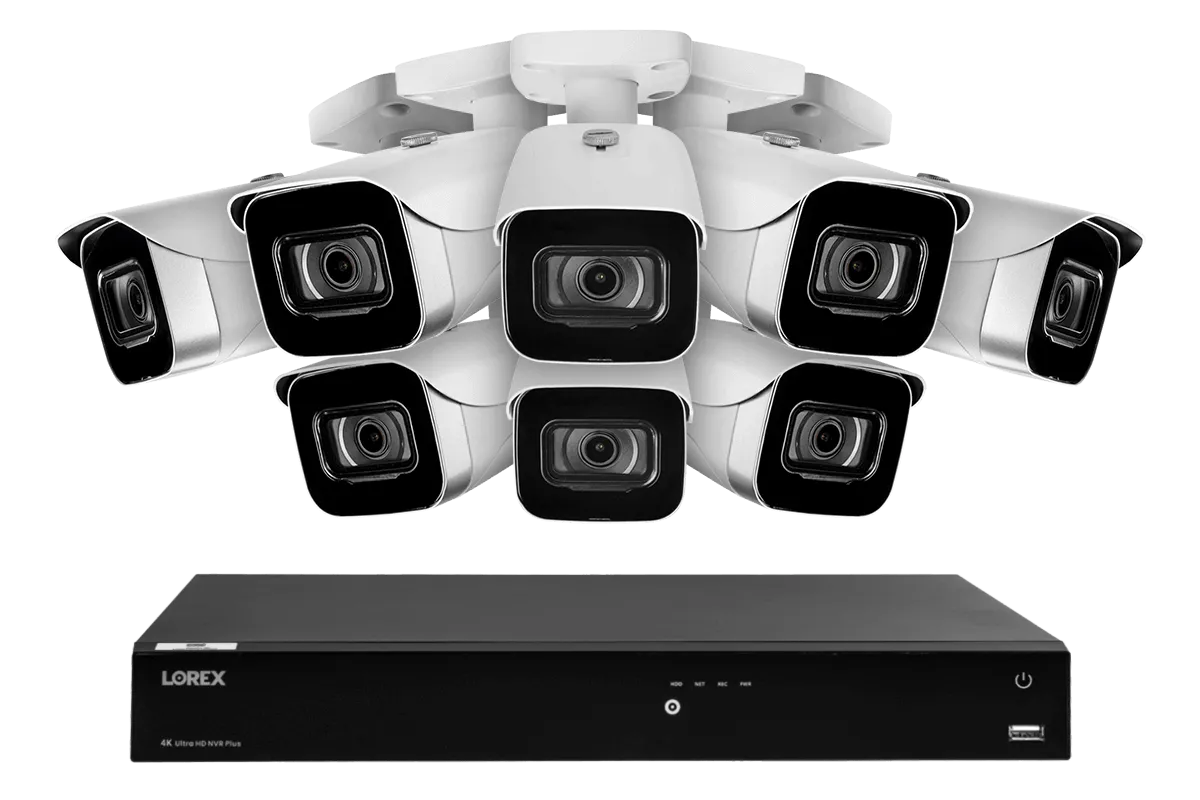 16-Channel Fusion NVR System with 4K (8MP) IP Cameras