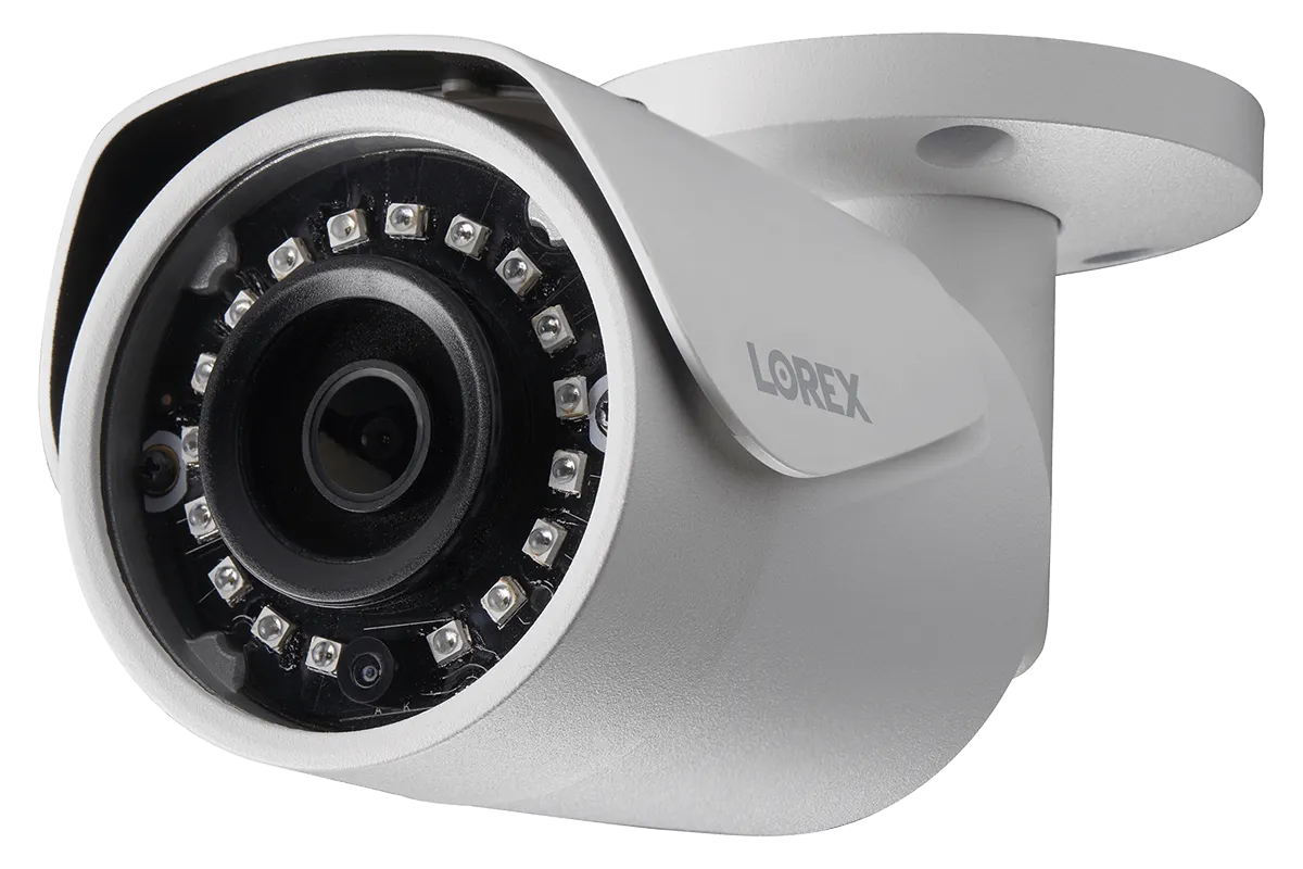 2K HD 8-Channel IP Security System with Four 5MP Cameras and Smart Home Voice Control