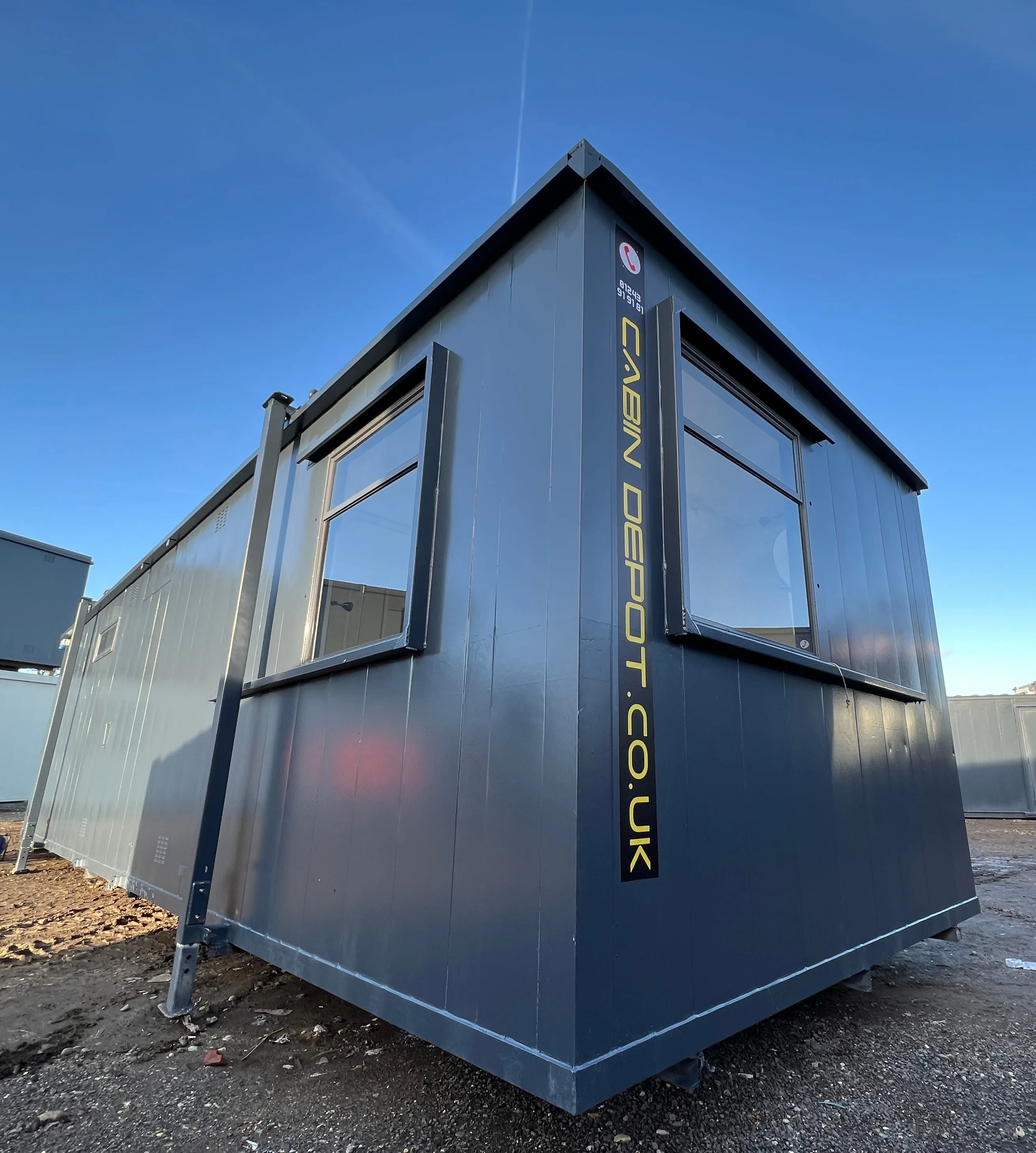 32 Ft Canteen / Office Cabin & 2 1 Toilet Block |50/50 Split | Reduced | No 759