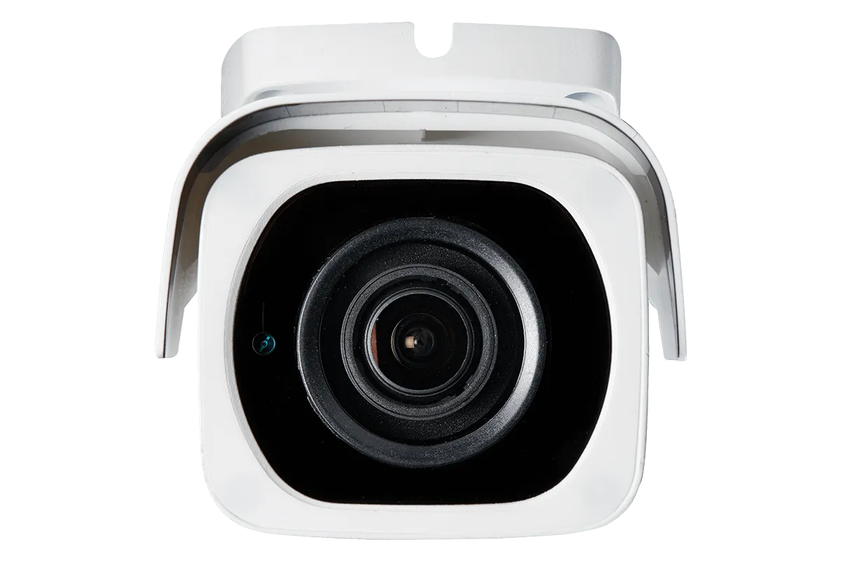 4K IP System with Eight 4K (8MP) Nocturnal IP Motorized Varifocal Metal Cameras