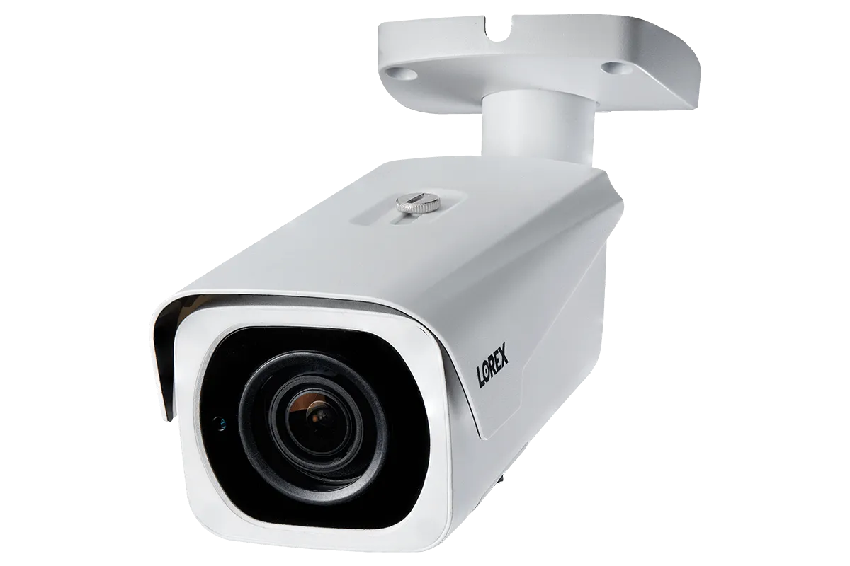 4K IP System with Eight 4K (8MP) Nocturnal IP Motorized Varifocal Metal Cameras