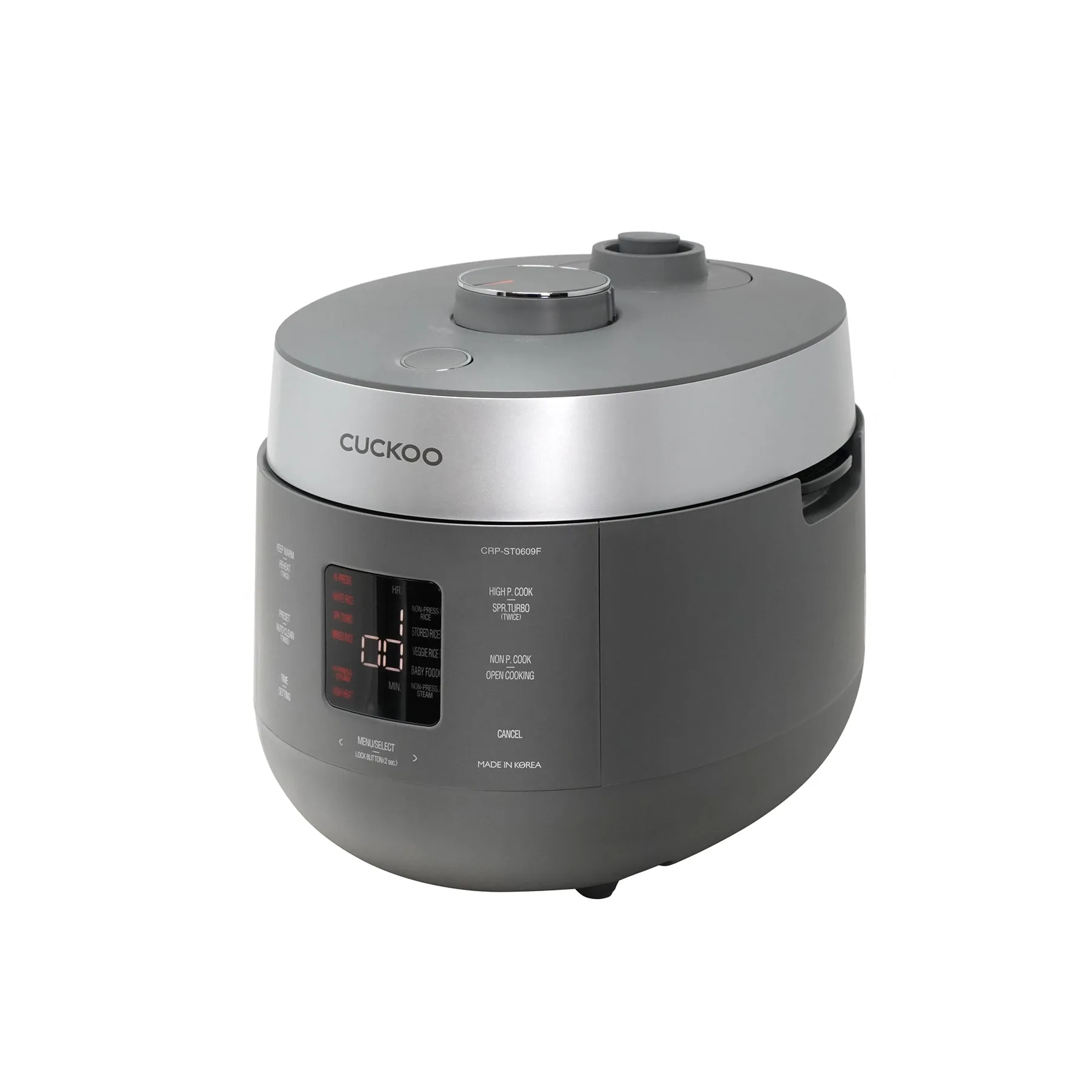 6-Cup HP Twin Pressure Rice Cooker (CRP-ST0609F)