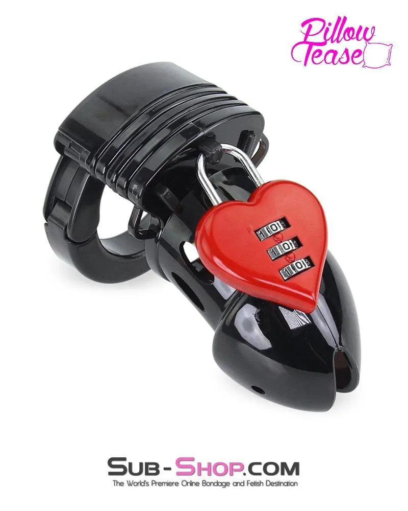 8910AX      Black Jack Adjustable Locking Male Cock Cuff Chastity Device - MEGA Deal