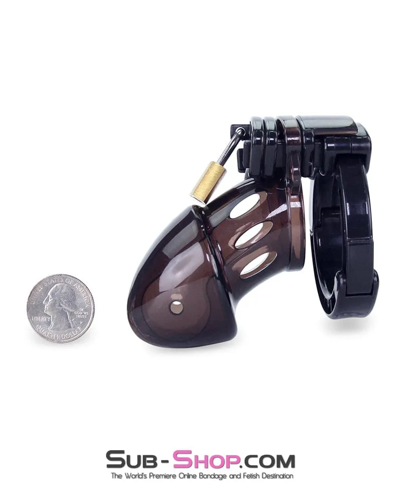 8910AX      Black Jack Adjustable Locking Male Cock Cuff Chastity Device - MEGA Deal