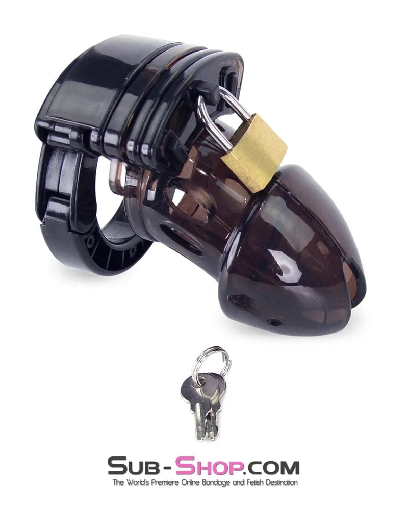 8910AX      Black Jack Adjustable Locking Male Cock Cuff Chastity Device - MEGA Deal