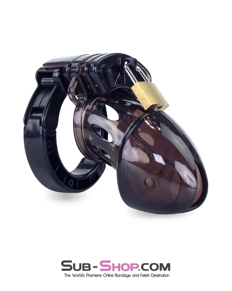 8910AX      Black Jack Adjustable Locking Male Cock Cuff Chastity Device - MEGA Deal