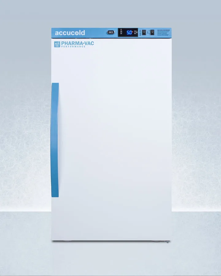 Accucold 19" Wide Counter Height Vaccine Refrigerator White Exterior