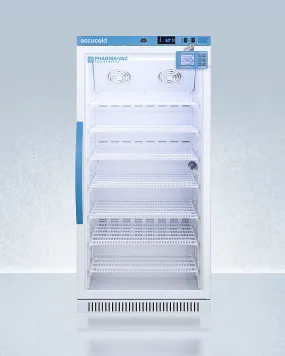 Accucold 23" Wide 8 Cu.Ft. Upright Vaccine Refrigerator Glass Door