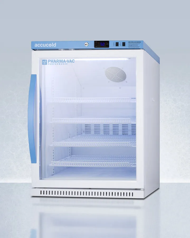 Accucold 24'' Vaccine Refrigerator ADA Height 6 cu. ft. Capacity