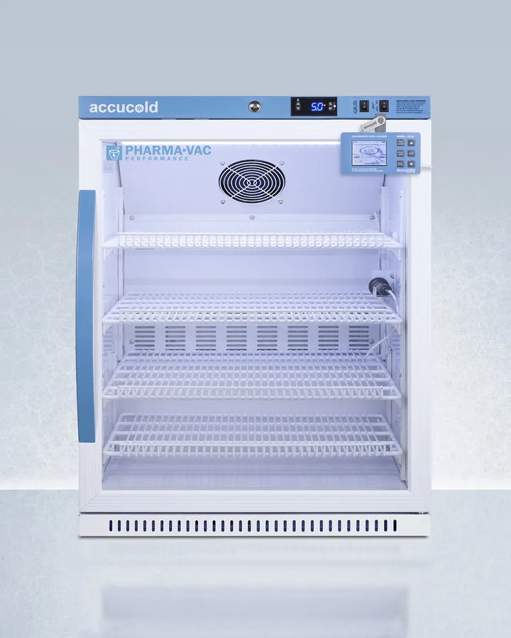 Accucold 24'' Vaccine Refrigerator ADA Height 6 cu. ft.Capacity