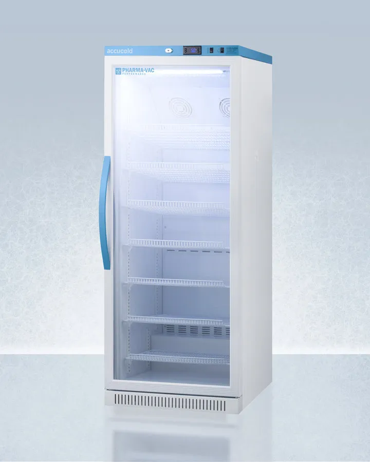 Accucold 24" Wide Upright Vaccine Refrigerator RH Glass Door Swing