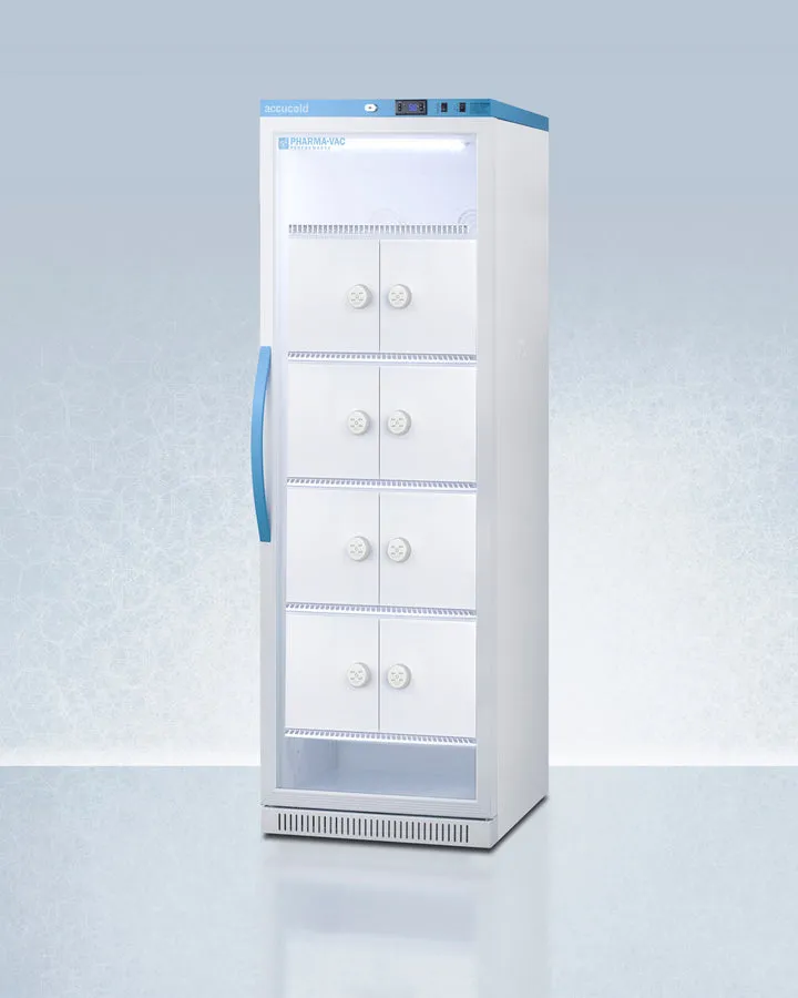 Accucold 24" Wide Upright Vaccine Refrigerator W/ Interior Lockers