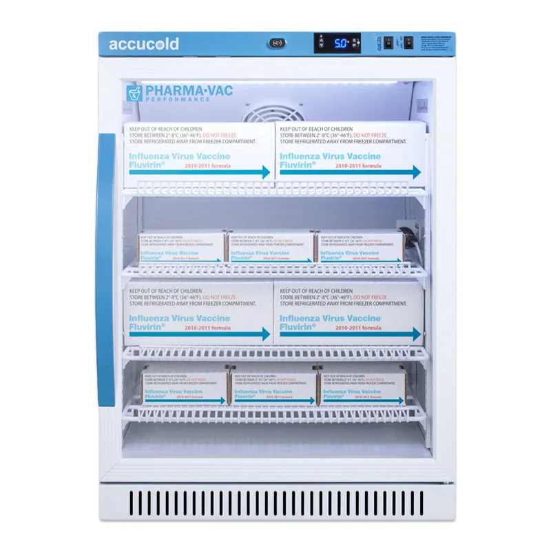 Accucold Pharma-Vac Vaccine Refrigerator 6 Cubic Ft.