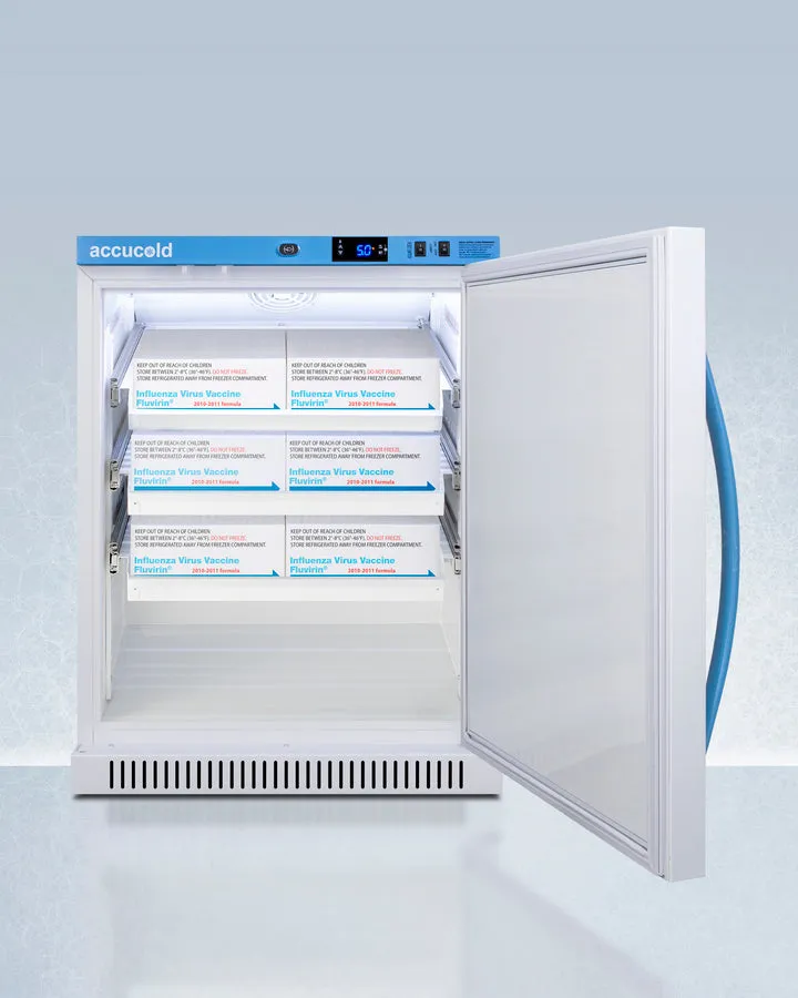 Accucold Summit - 6 Cu.Ft. ADA Height Vaccine Refrigerator with Removable Drawers | ARS6PVDR