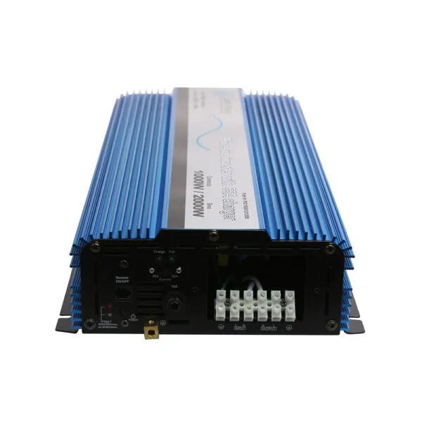 Aims Power - 1000 Watt Pure Sine Inverter Charger 25/55A - 12 VDC 120 VAC 60Hz - PIC100012120S