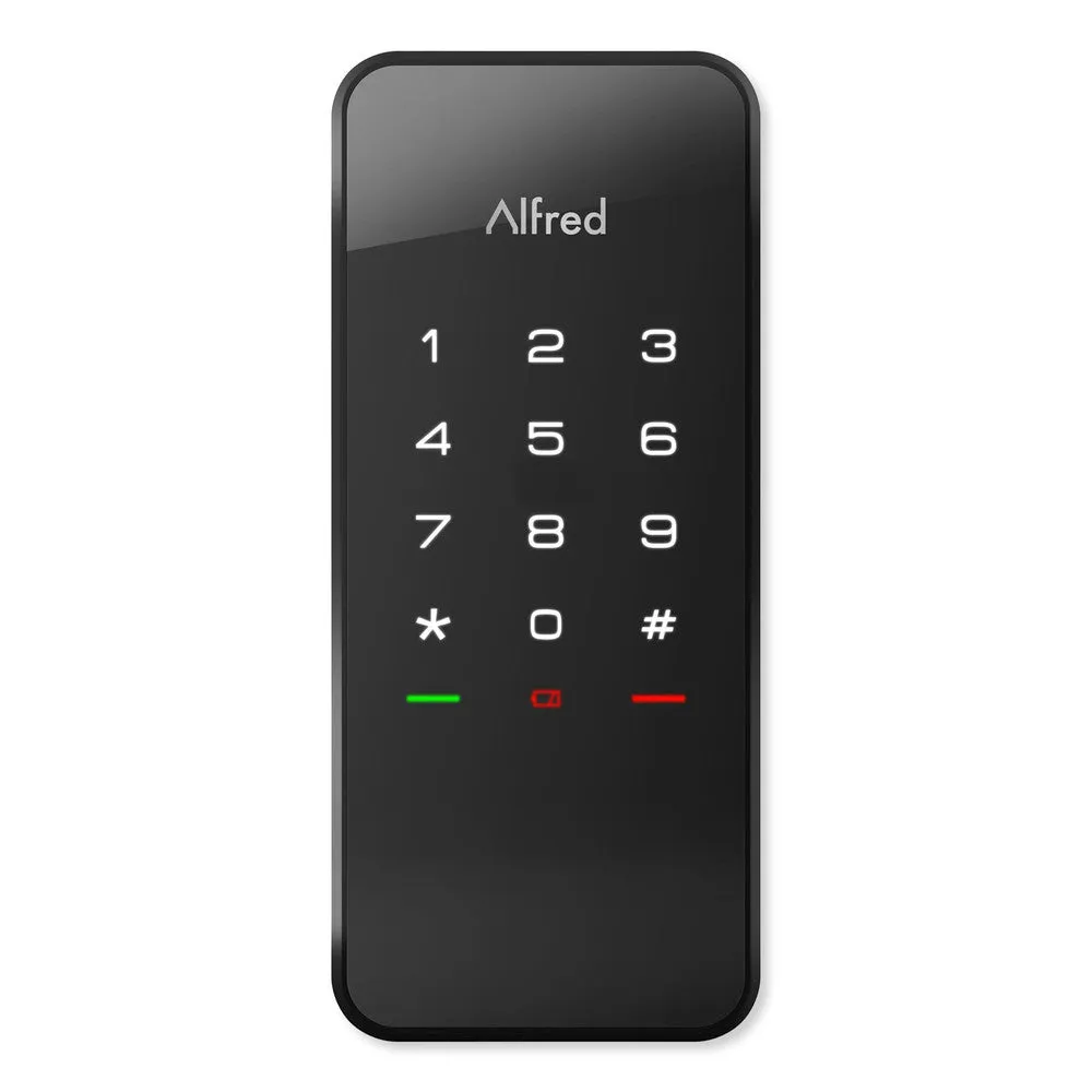 Alfred DB1 Smart Lock Touchscreen Deadbolt, Bluetooth & Z-Wave Plus