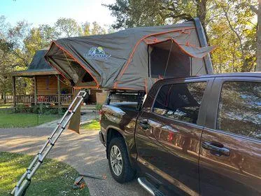 Alpha Hardshell Rooftop Tent, ABS, 2-3 Person, Black