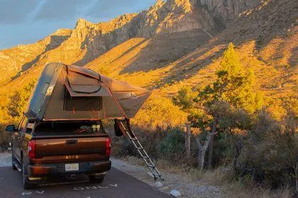 Alpha Hardshell Rooftop Tent, ABS, 2-3 Person, Black