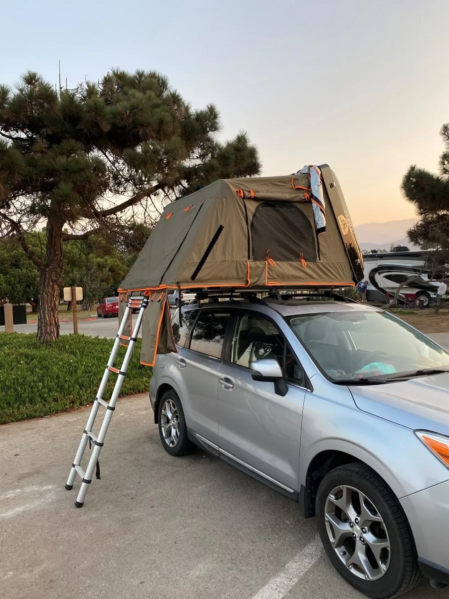 Alpha II Hardshell Rooftop Tent, ABS, 2 Person, Black