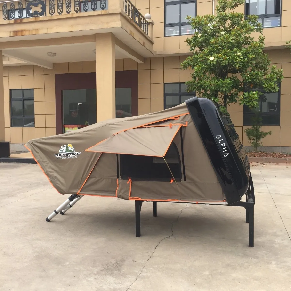 Alpha II Hardshell Rooftop Tent, ABS, 2 Person, Black