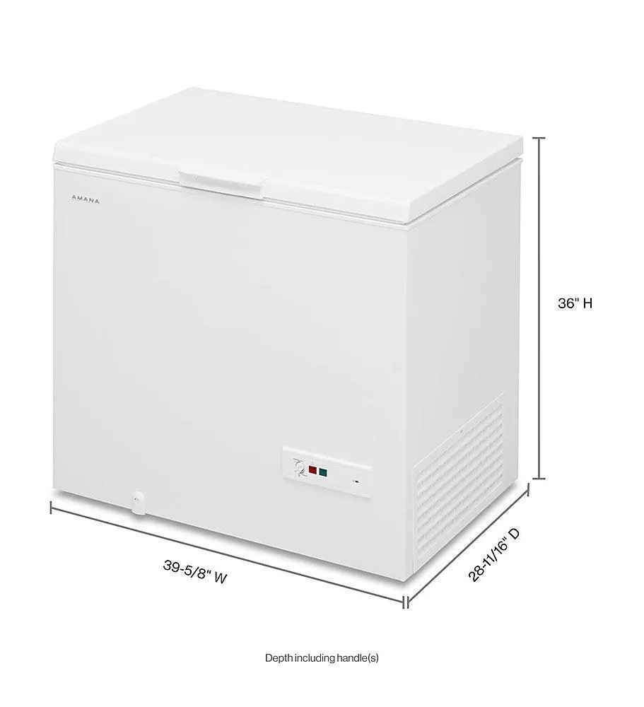 Amana 9.0 Cu. Ft. Chest Freezer - White