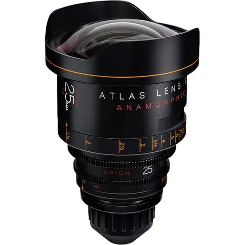 Atlas Lens Co Orion 25MM Anamorphic Prime - Imperial scale