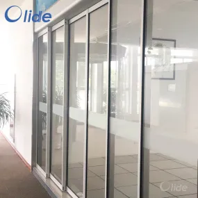 Automatic Telescopic Sliding Door Opener Overlapping Door Operator Supply