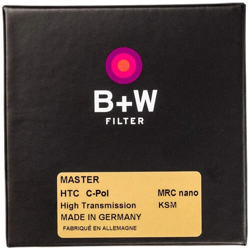 B W 55mm MASTER High Transmission Circular Polarizer MRC Nano Filter