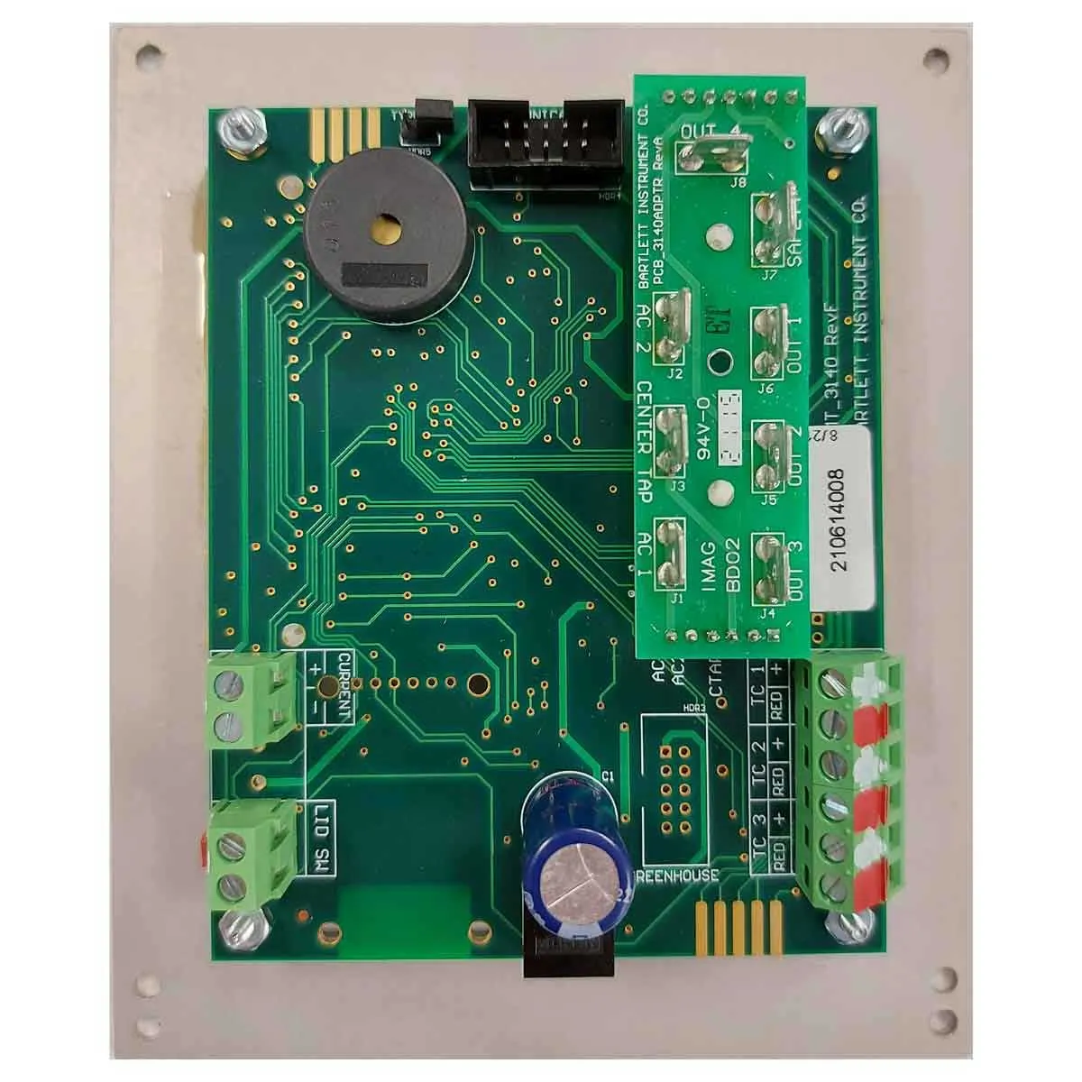 Bartlett Instrumentation Genesis 2.0 Kiln Control