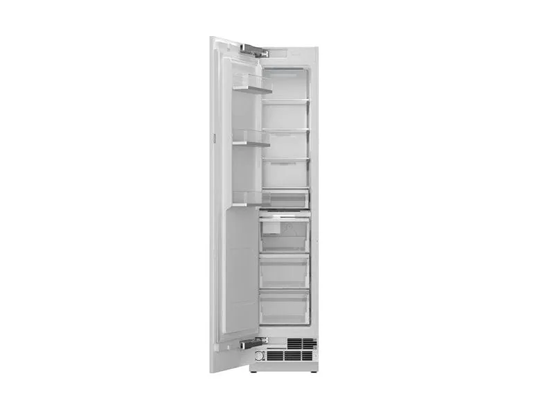 Bertazzoni 18 inch Stainless Steel Panel Built-In Freezer With Ice Maker REF18FCBIPLV