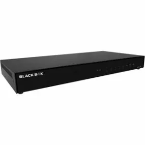 Black Box Secure NIAP 4.0 Certified KVM MultiViewer - 4-Port, Single-Monitor, DisplayPort, CAC