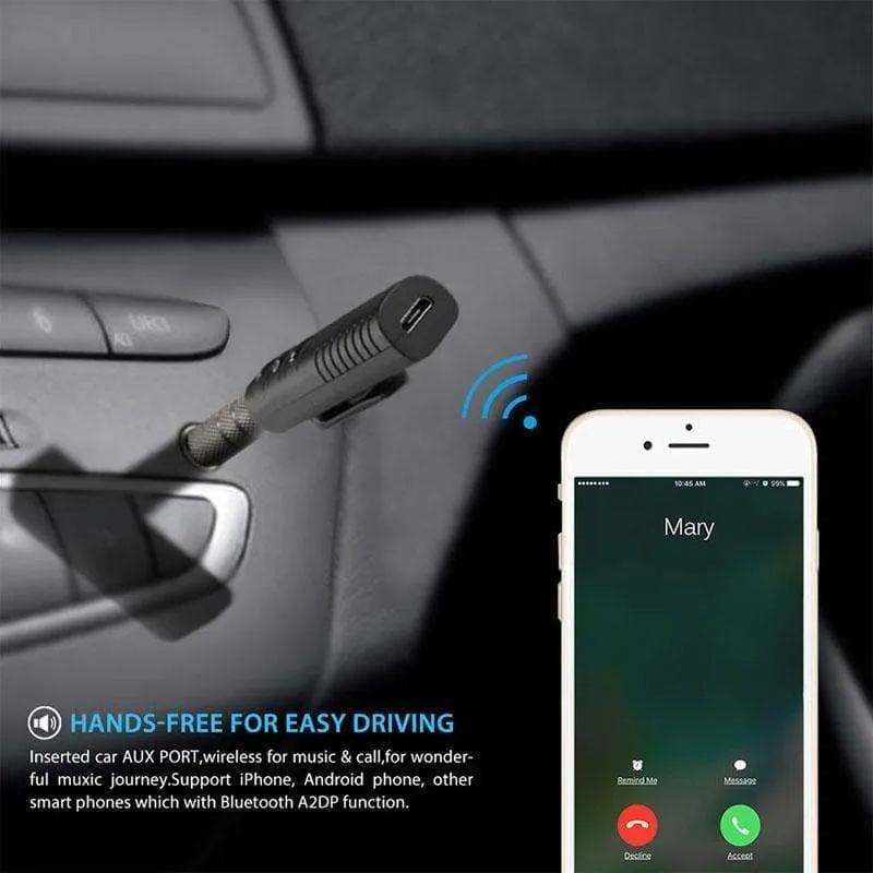 Bluetooth Car Music Audio Adapter