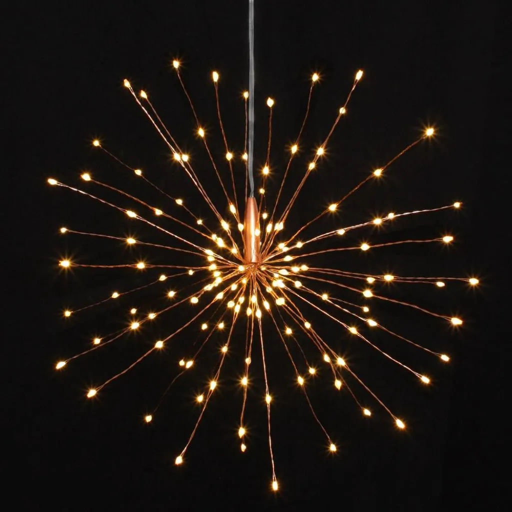 Copper Hanging Starburst - Mains