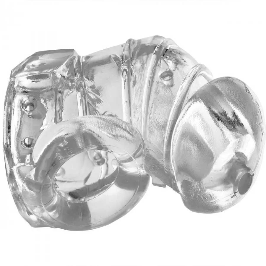 Detained 2.0 Restrictive 3 Inch Chastity Cage with Nubs by Master Series