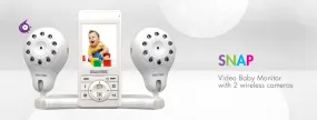 Discontinued - Baby monitor with audio and 2 cameras