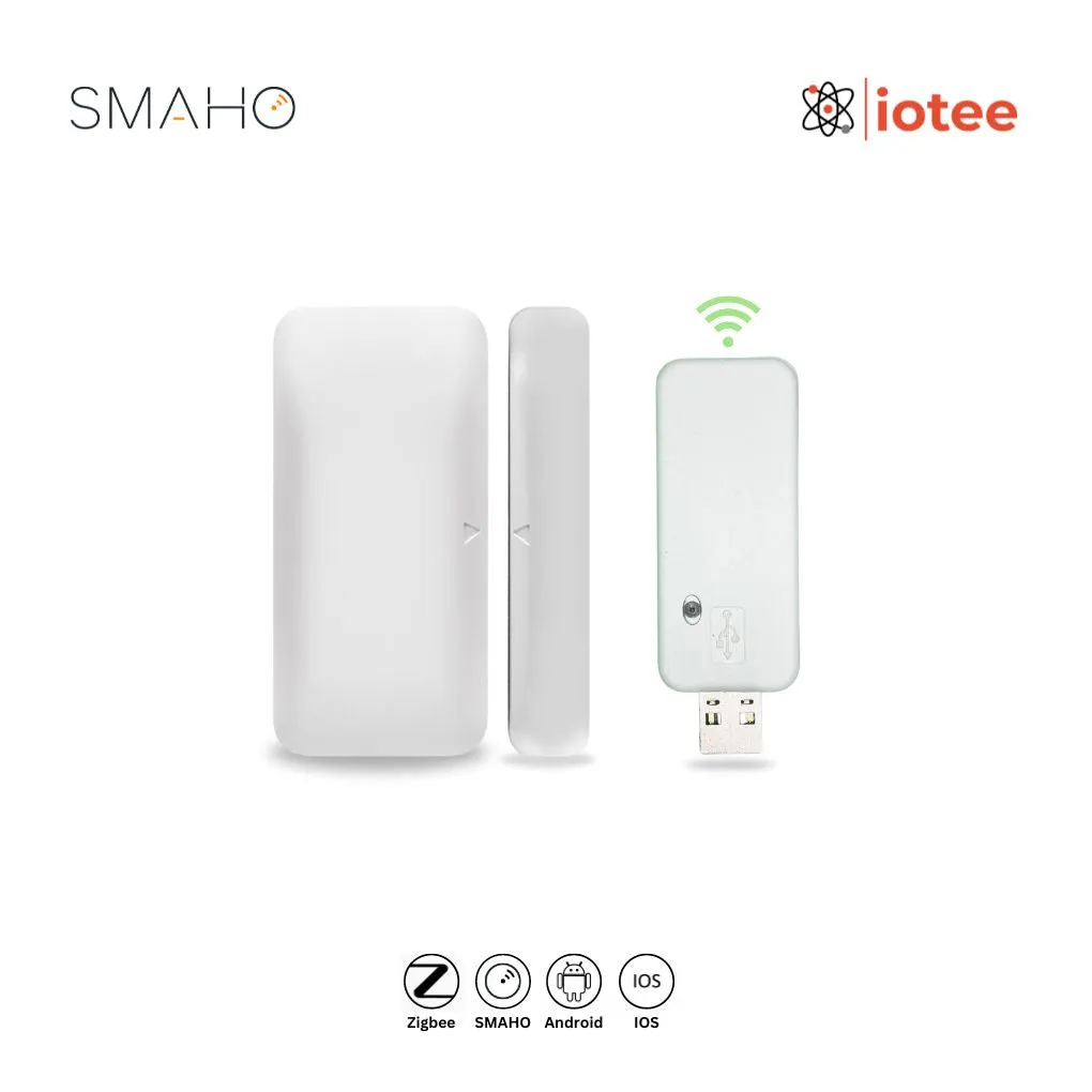 Door and Window Sensor   SMAHO Zigbee Connector