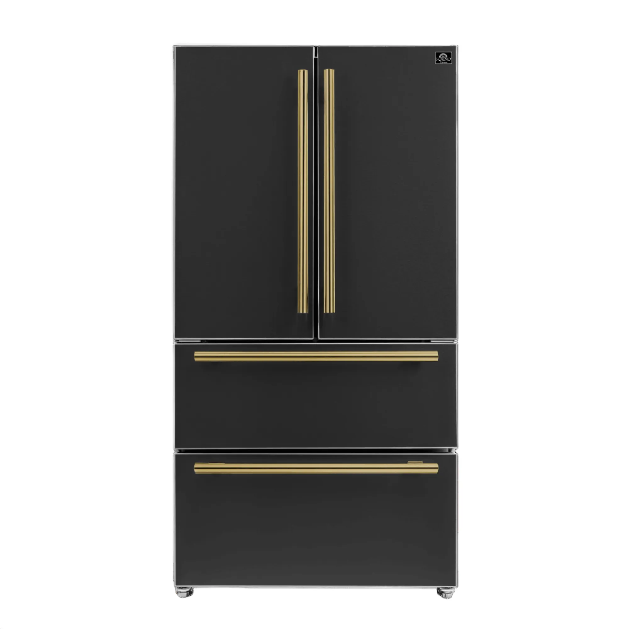 Forno Espresso 36" Black 19.2 cu. ft. Refrigerator FFRBI1820-36BLK