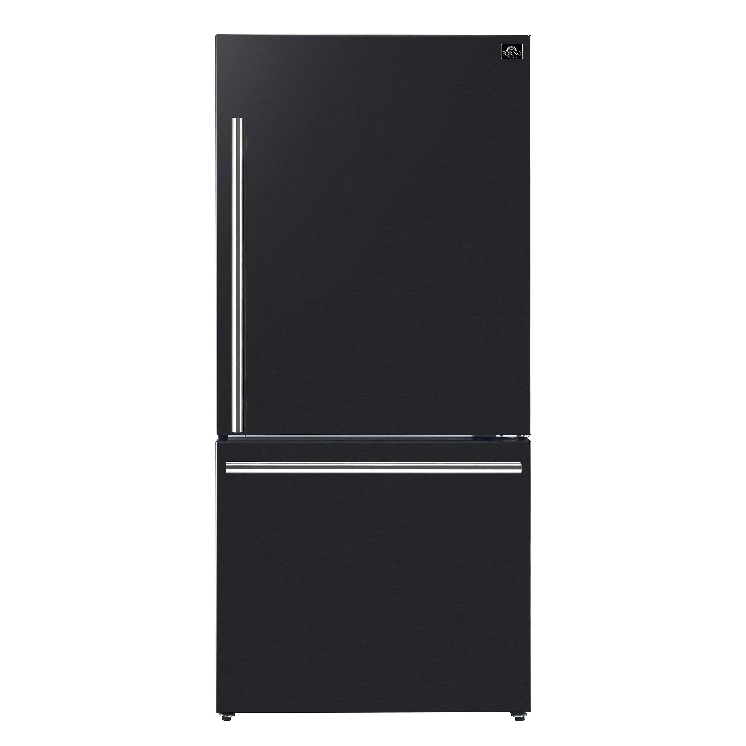 Forno Milano Espresso 17.2 Cu. Ft. Right Hinge Refrigerator Bottom Freezer FFFFD1785-31BLK