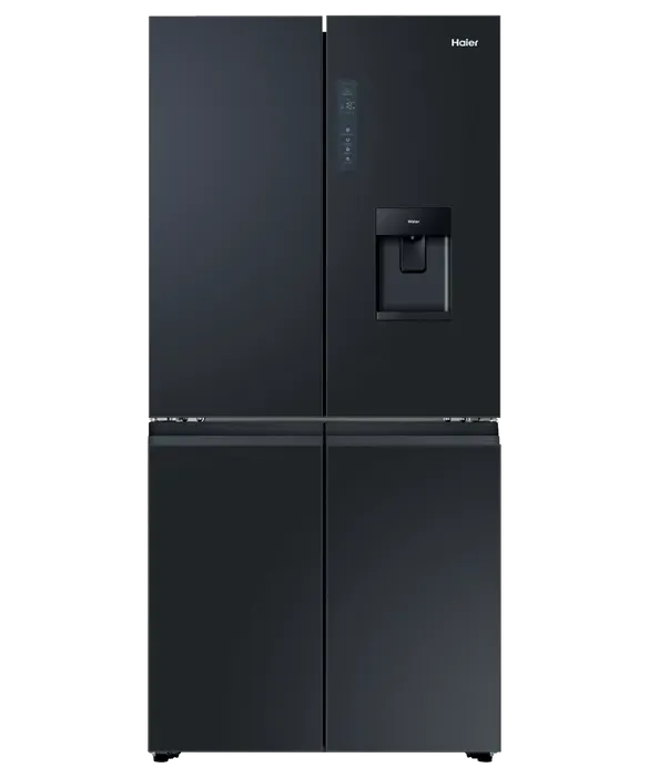 Haier 507L 600 Series Quad Door Refrigerator Freezer Ice & Water