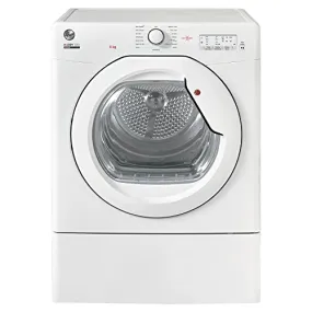 Hoover HLEV8LG 8kg Vented Tumble Dryer, White, LED Display