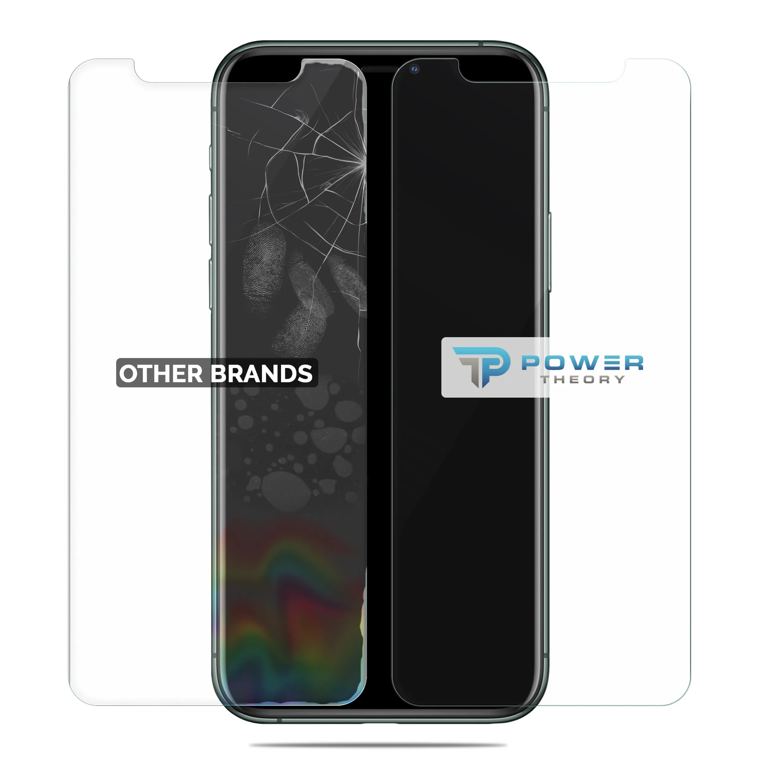 iPhone 11 Pro Max Tempered Glass Screen Protector [2-Pack]