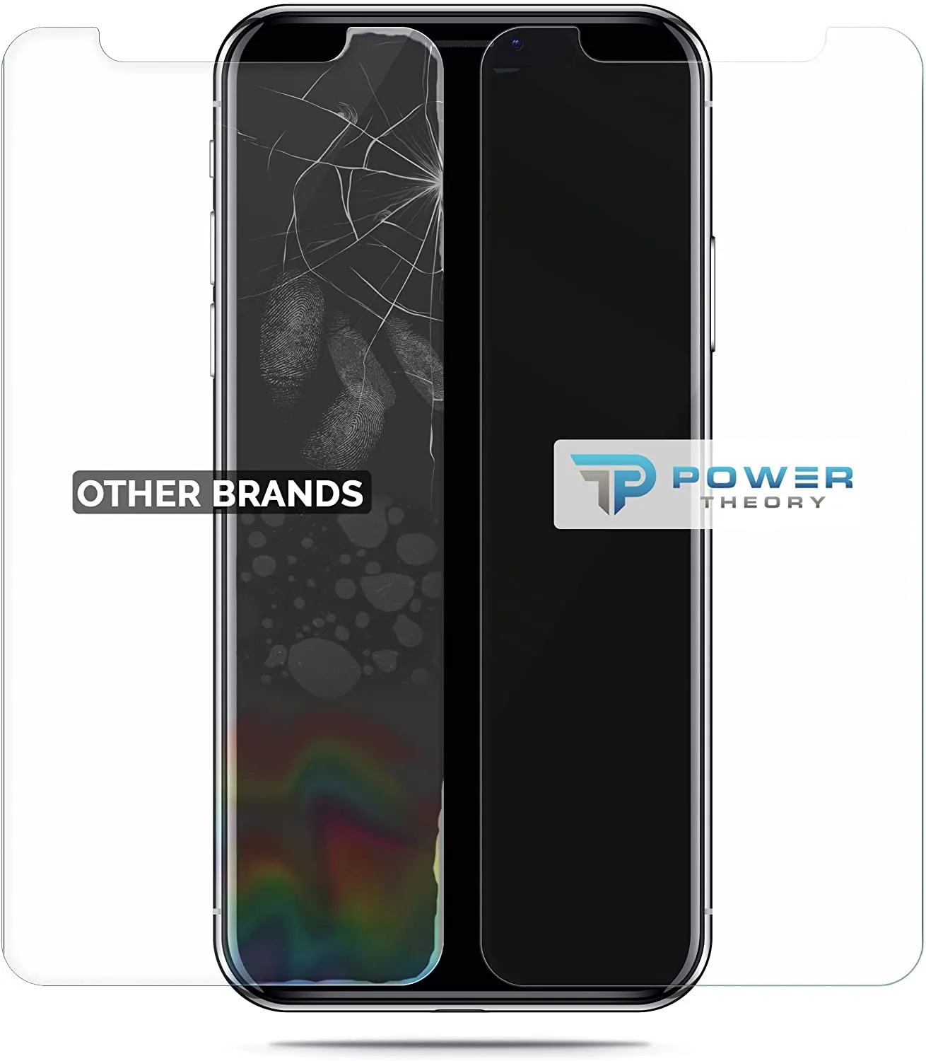 iPhone X / iPhone XS Tempered Glass Screen Protector [2-Pack]