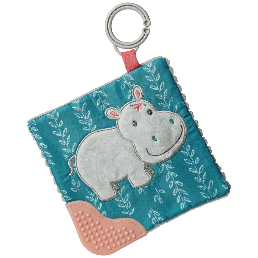 Mary Meyer Crinkle Teether Jewel Hippo