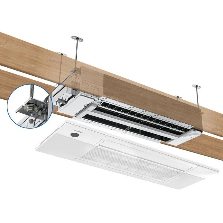 MRCOOL DIY 4th Gen 3-Zone 27,000 BTU 22 SEER (9K   12K   12K) Ductless Mini Split AC and Heat Pump with Ceiling Cassettes