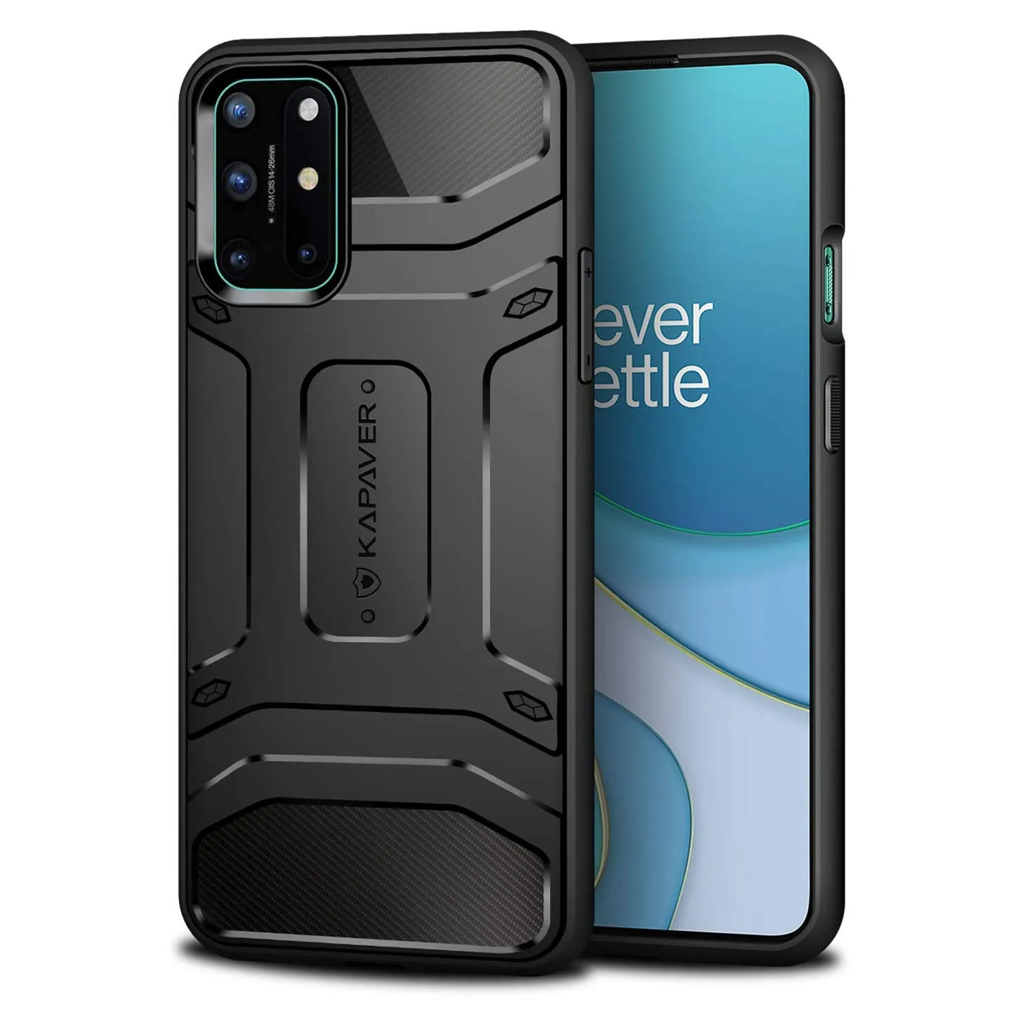 OnePlus 8T 5g Back Cover Case | Rugged - Black