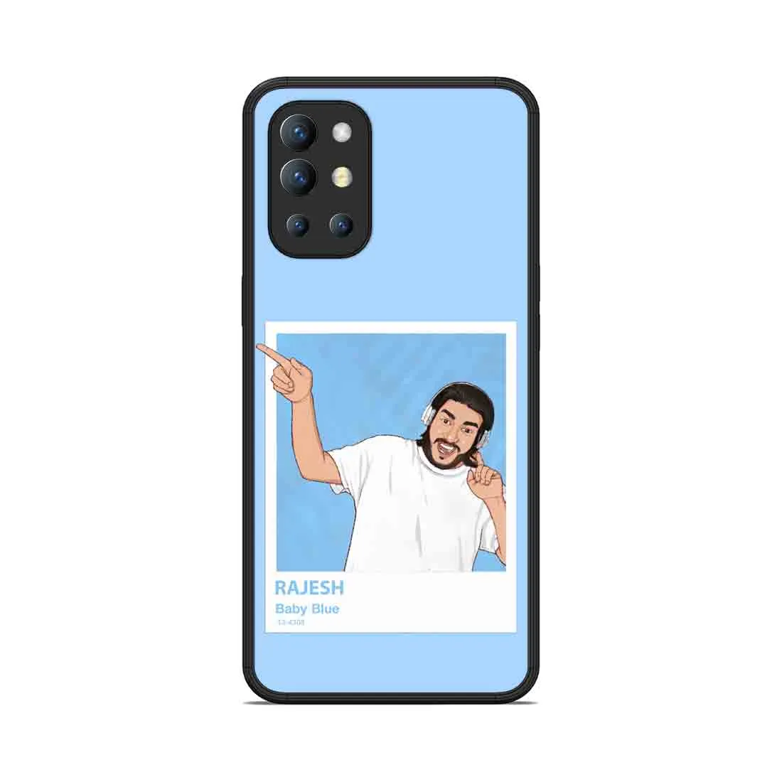 Oneplus 9R Back Cover with Camera Protection Customized Photo Mobile Case - Cartoonify From Photo