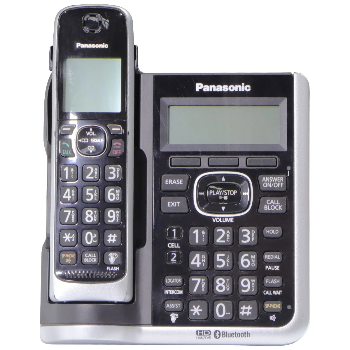 Panasonic KX-TG885SK DECT 6.0 Link2Cell Bluetooth Answering System w/5 Handsets