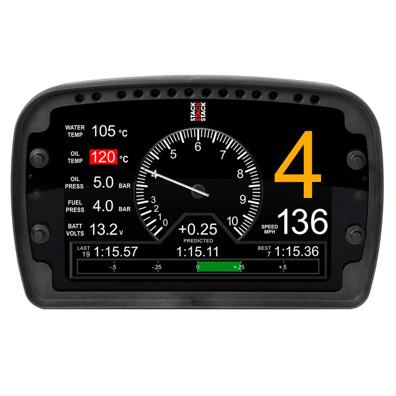 Pro LCD Motorsport Display Logger, with Harness (IP65)