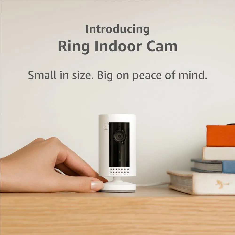 Ring Indoor Cam 2 Pack [2nd Gen](White)